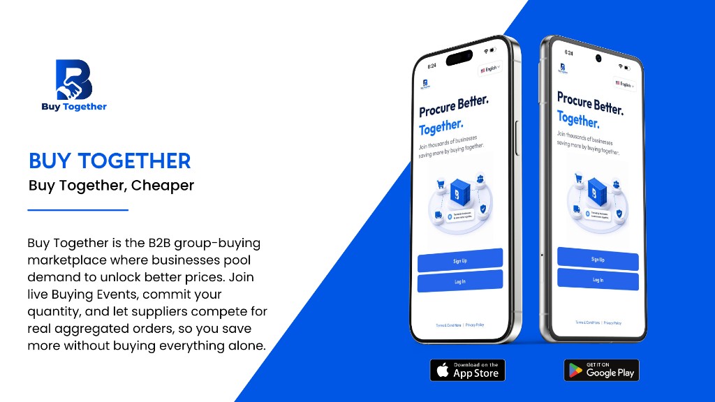 Buy Together, bilingual welcome and store-ready overview