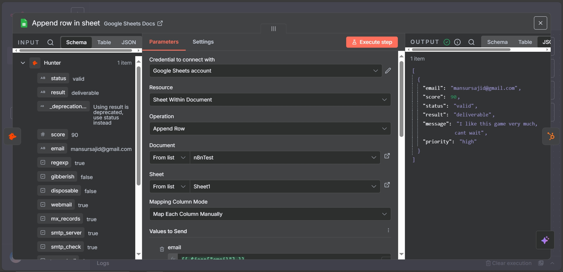 Google Sheets, full audit log